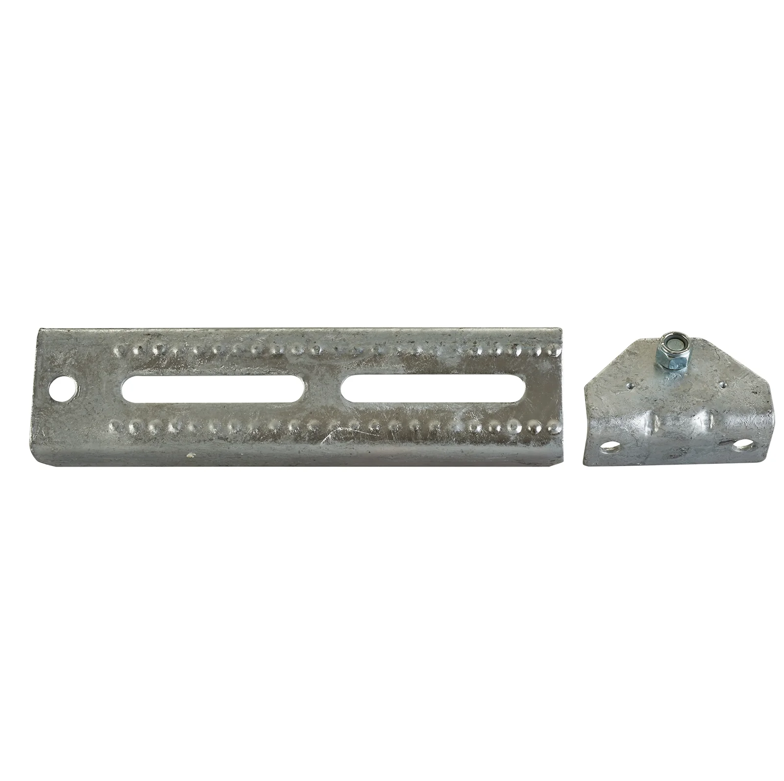 Galvanized Trailer Swivel Bolster Bracket 10" Long