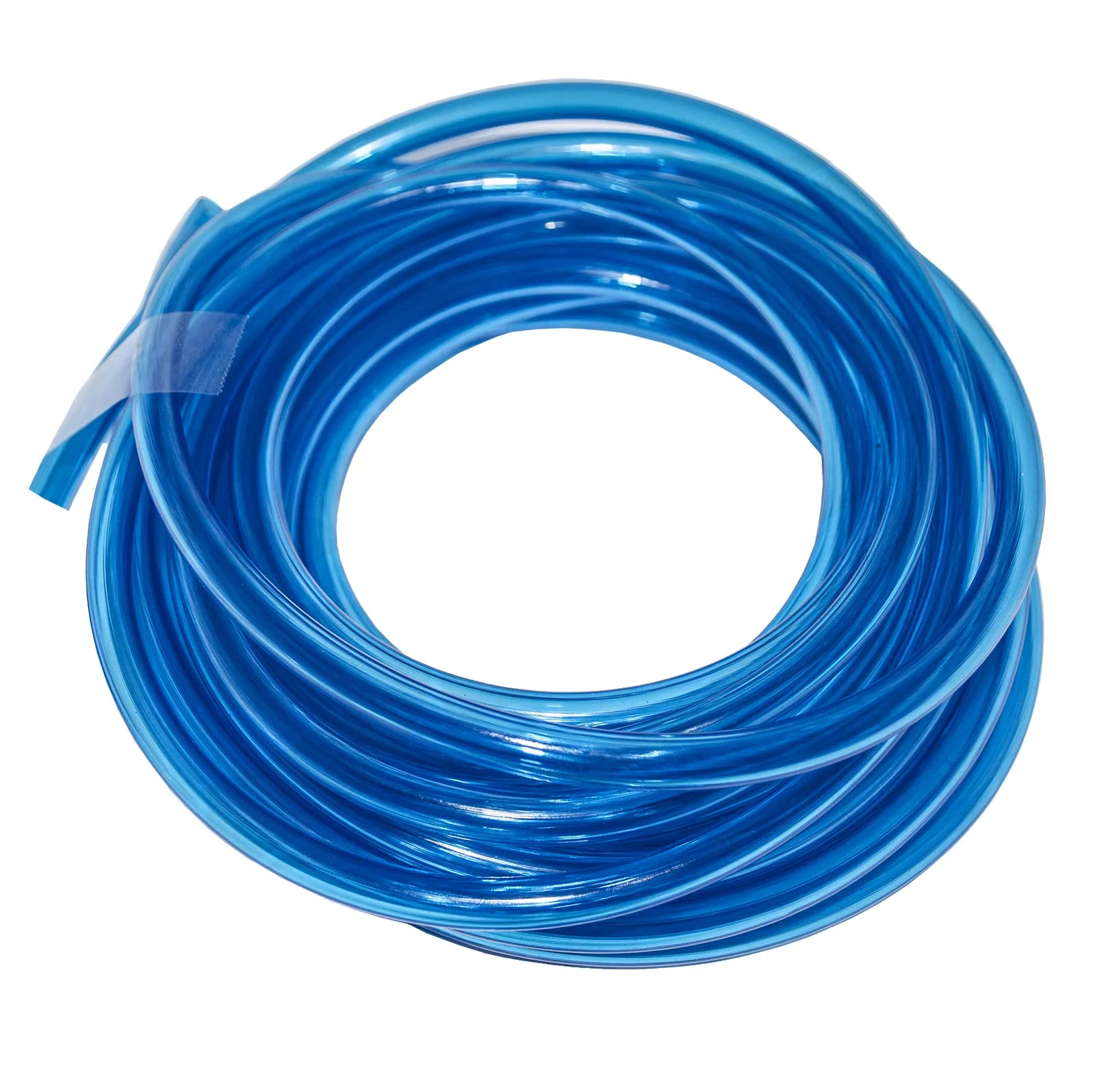 Fuel Line, 25‑Foot Roll, 1/4‑Inch Diameter, Clear Blue - Image 5