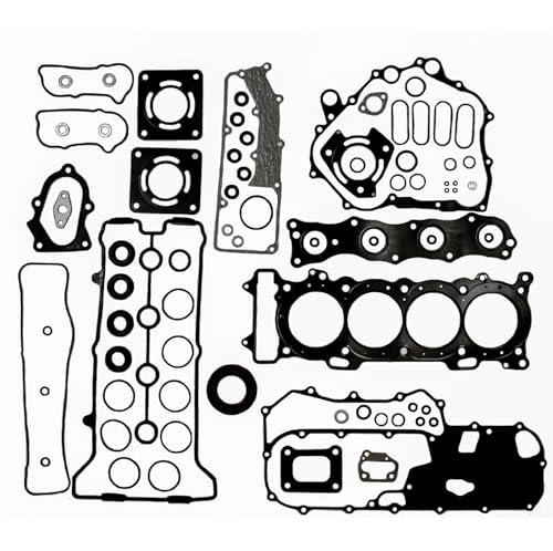 Complete Gasket Kit Fits Honda 12251-HW1-672 18115-HW1-671 15615-HW1-672 - Image 3
