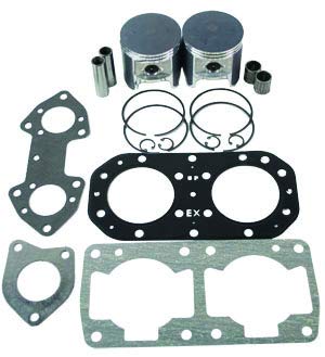 Top End Kit for Kawasaki X2 TS 650 SX SC Jet Mate & Previous X2 - Image 5