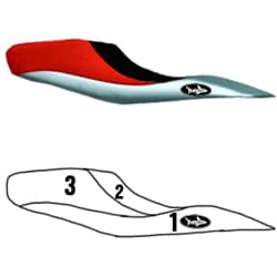 BlackTip Jetsports Custom Seat Cover for Honda Aquatrax R12 R12X 2003-2007