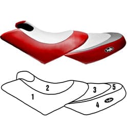 BlackTip Jetsports Custom Seat Cover for Sea-Doo GTX 4-Tec RXT RXTX Wake 02-09