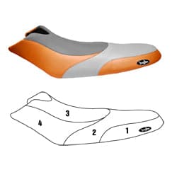 BlackTip Jetsports Custom Seat Cover for Sea-Doo RXP X 255 2008-2011