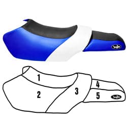 BlackTip Jetsports Cust Seat Cover for Yamaha GP760/GP800/GP1200/Venture 97-00