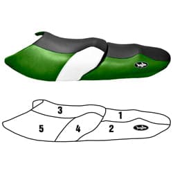 BlackTip Jetsports Custom Seat Cover for Yamaha XL 1200 Ltd XL800 1999-2001