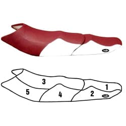 BlackTip Jetsports Custom Seat Cover for Yamaha WaveRunner SUV 1200 1999-2004