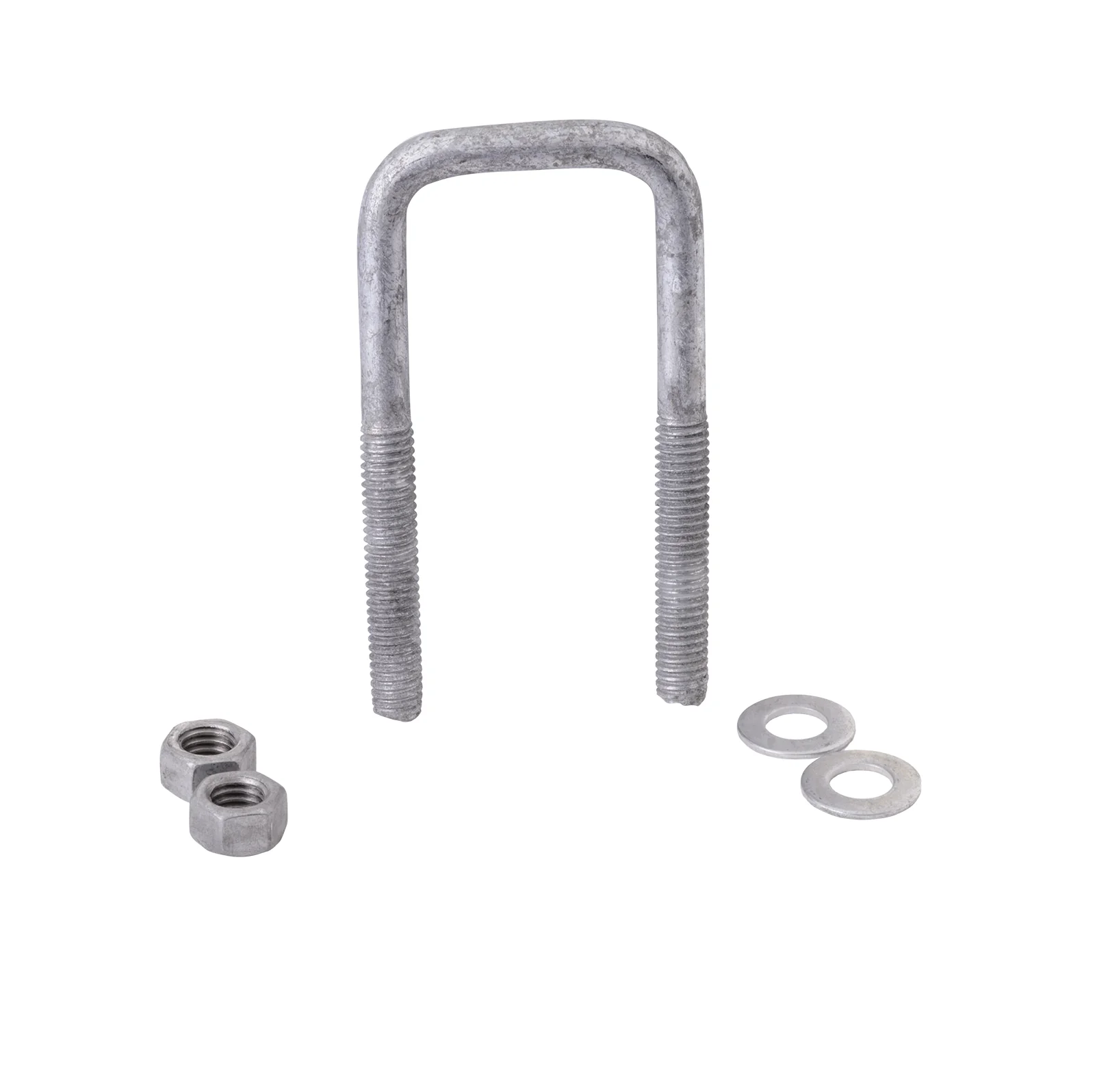 3/8" X 1 5/8" X 3 9/16" Zinc Plated U-Bolt